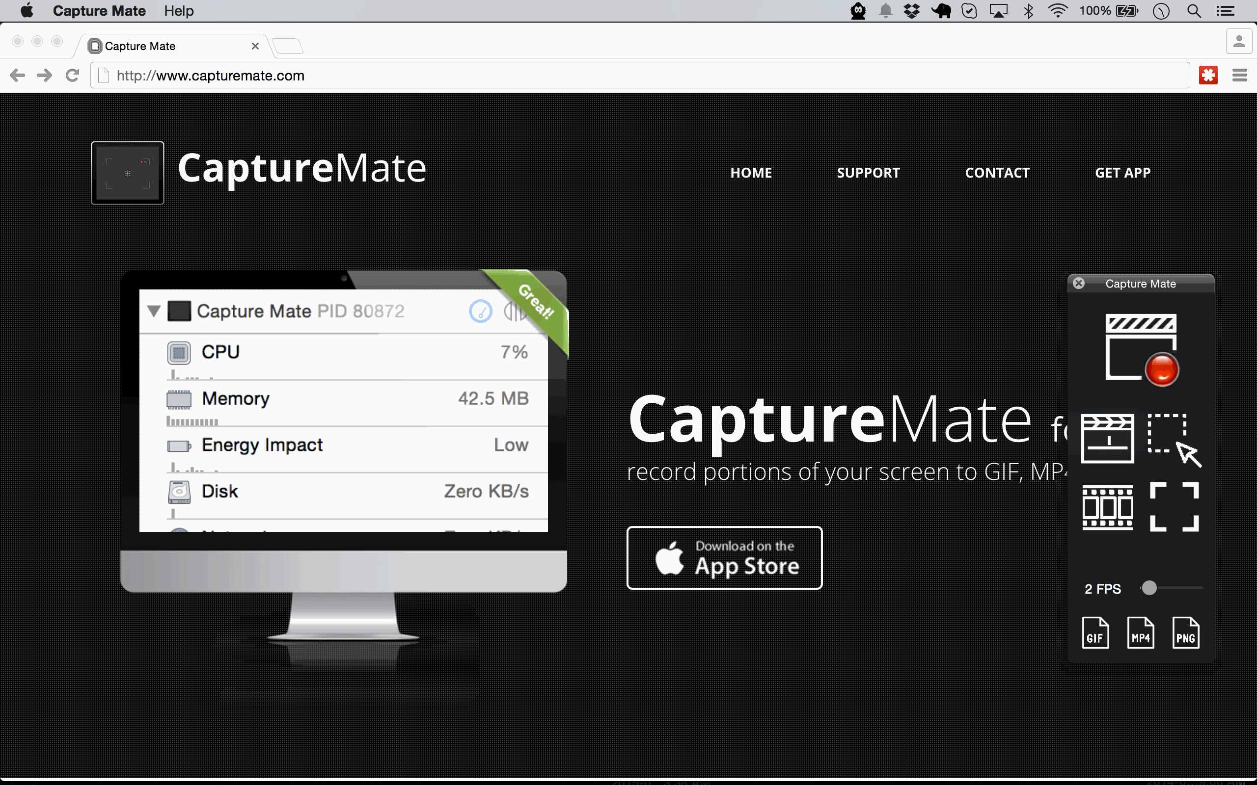 Capture Mate example